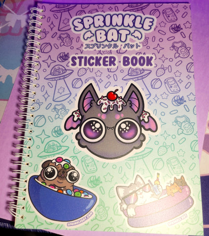Sticker Book, Collect stickers! – Sprinkle Bat